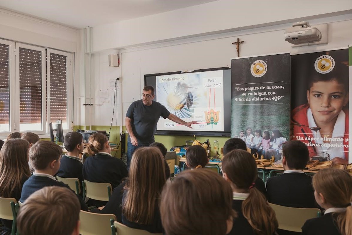 IGP Miel de Asturias imparte este lunes una charla divulgativa infantil en Mieres