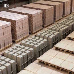 Almacén de materiales de construcción.