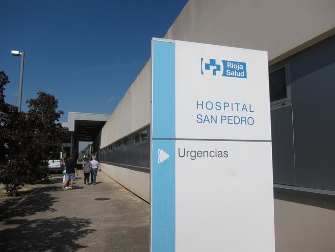 Archivo - Arquivo - Sala de emergência do Hospital San Pedro em Logroño