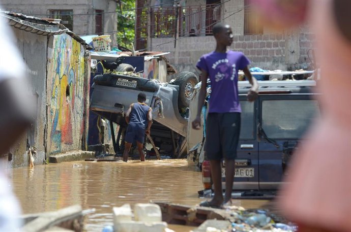 Archivo.- Lluvias torrenciales en República Democrática del Congo.