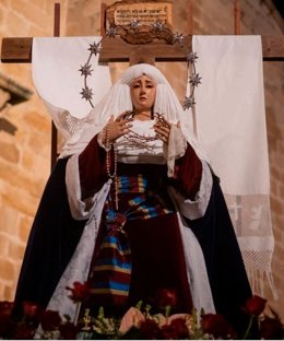 Nuestra Señora del Buen fin y Nazaret procesiona este Sábado Santo en Cáceres