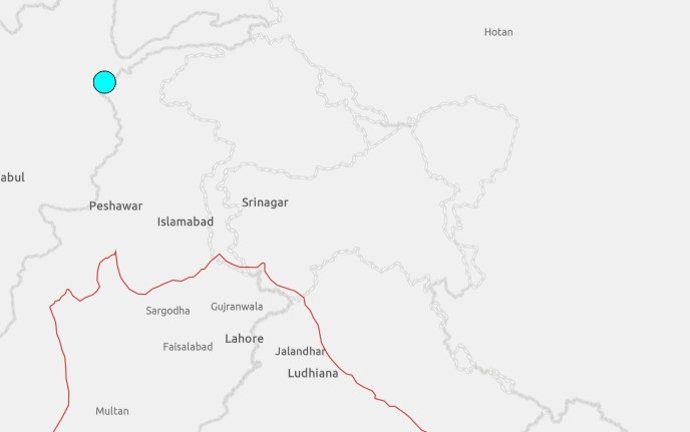 Terremoto entre o Paquistão, o Afeganistão e o Tajiquistão, 19 de abril de 2025