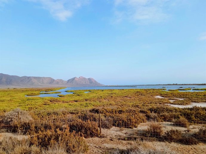 Las Salinas de Cabo de Gata (Almería).