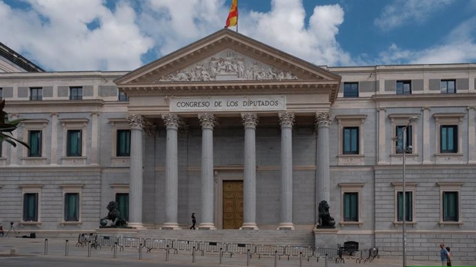 Archivo - Façana del Congrés dels Diputats