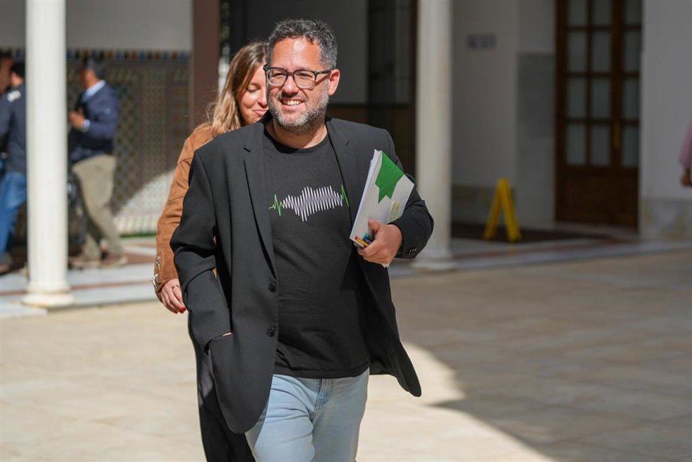 El portavoz del Grupo Mixto-Adelante Andalucía, José Ignacio García.