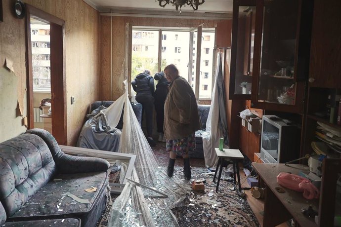 Imagen de archivo de un ataque ruso en Járkov 