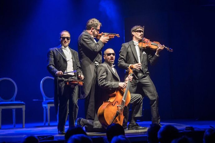 Espectáculo ‘Pagagnini’, de la compañía Yllana