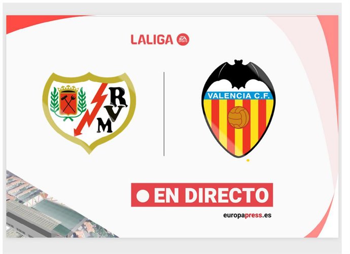 Onces Iniciales confirmados: Rayo - Valencia: resumen y estadísticas del partido de la jornada 32 de LaLiga EA Sports