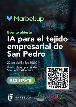 Cartel anunciador del evento que tendrá lugar el martes 22 de abril desde las 10 horas en San Pedro Alcántara.