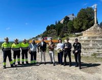 El Ayuntamiento de Monzón (Huesca) reparte este lunes un millar de sombreros entre los romeros del Día de la Alegría