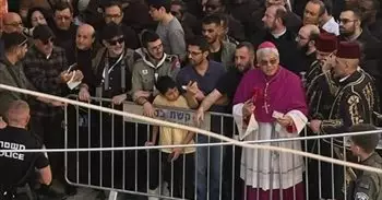 La Autoridad Palestina denuncia que Israel ha impedido al nuncio del Vaticano visitar el Santo Sepulcro