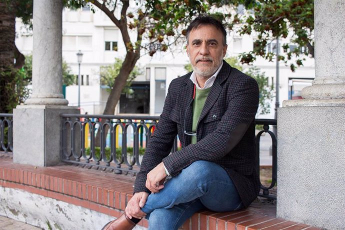 Archivo - El portavoz de Adelante Andalucía en Jerez de la Frontera (Cádiz), Carlos Fernández.