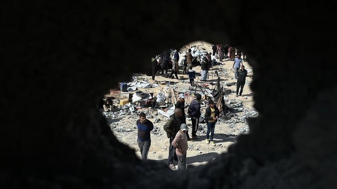 Archivo.- Jan Yunis, en la Franja de Gaza.