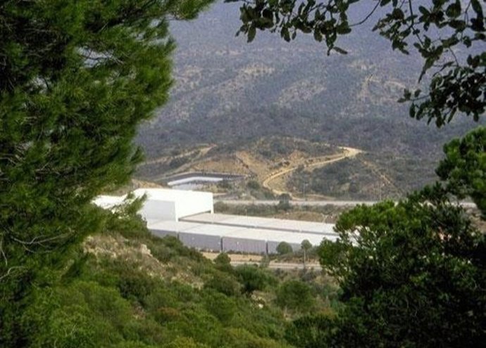 Vista general de la plataforma norte de El Cabril