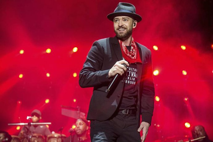 Archivo - Justin Timberlake en concierto. 