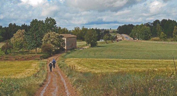 Peregrinos en el Camino de Santiago