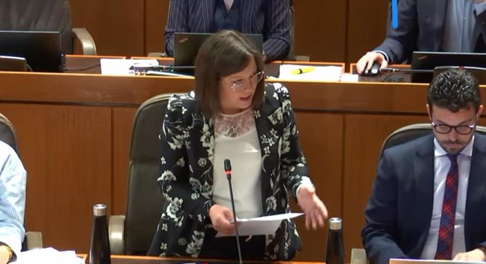 La diputada del PSOE en las Cortes de Aragón Mari Carmen Soler.