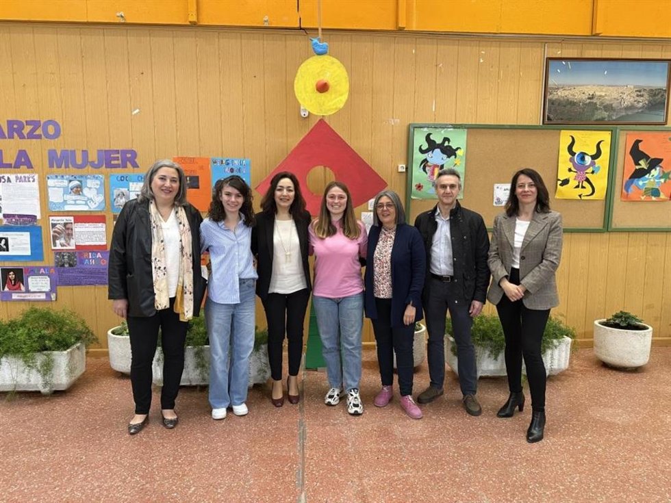 Llegan a Castilla-La Mancha los estudiantes francesas que realizan prácticas en centros educativos de la región