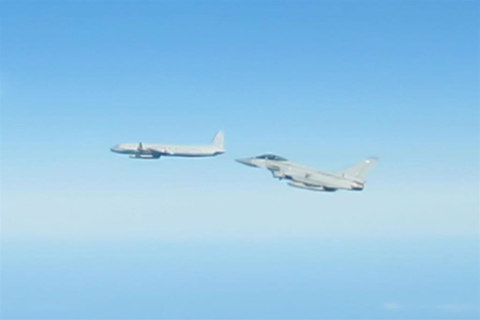 Intercepción de aeronaves por parte de la fuerza Typhoon de Malbork (Polonia)