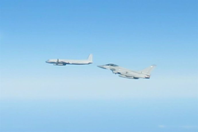 Intercepción de aeronaves por parte de la fuerza Typhoon de Malbork (Polonia)