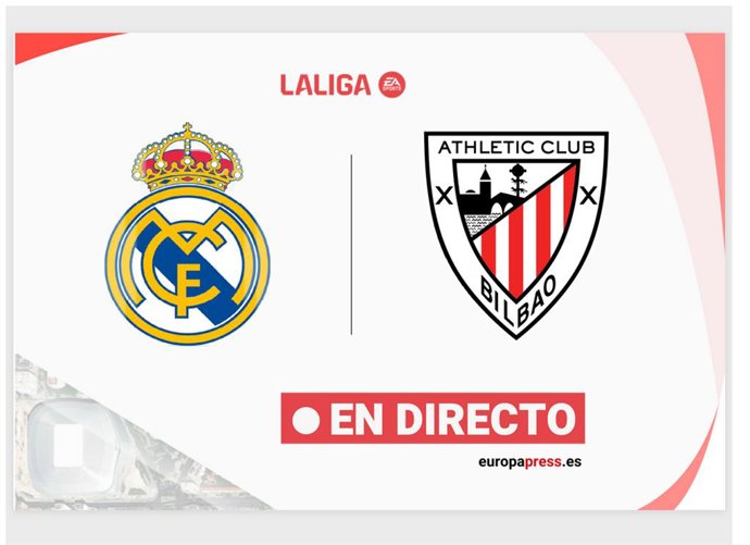 Onces Iniciales probables: Real Madrid - Athletic: resumen y estadísticas del partido de la jornada 32 de LaLiga EA Sports