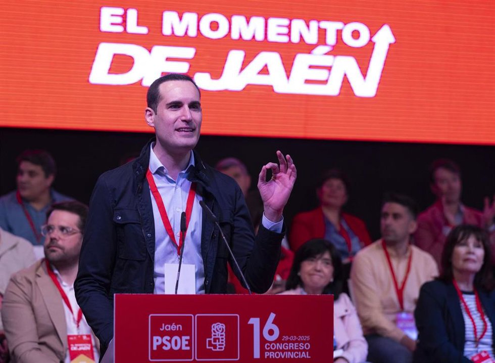 El secretario general del PSOE de Jaén, Juan Latorre.