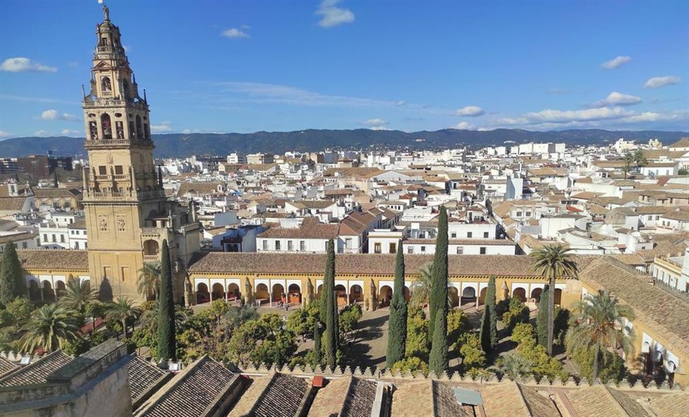 Vista del casco histórico de Córdoba desde la Mezquita-Catedral.