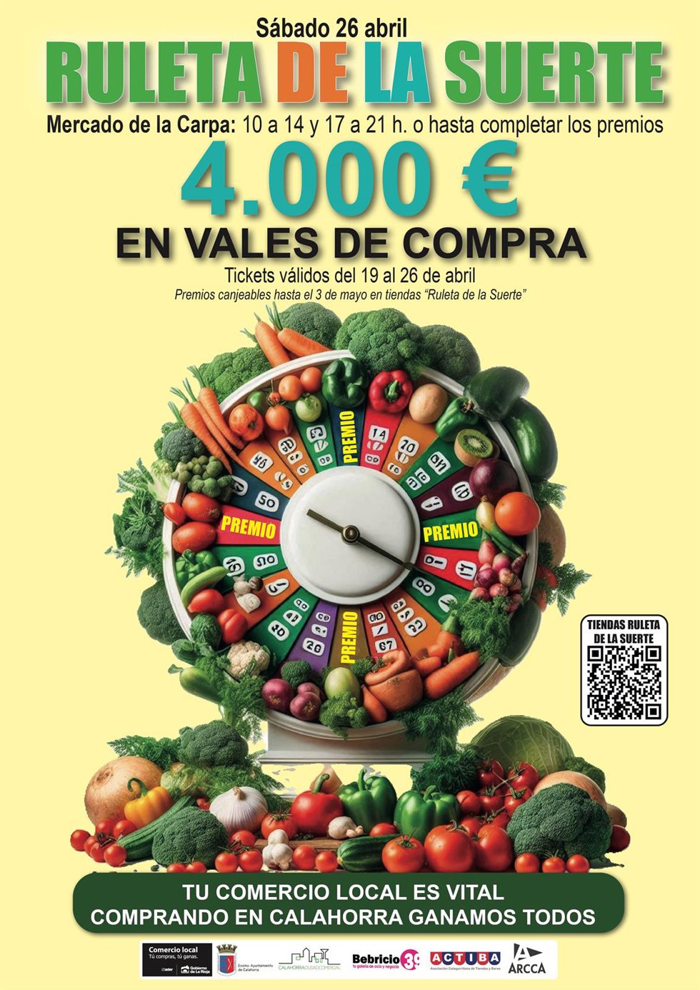 Ruleta de la Suerte en Calahorra