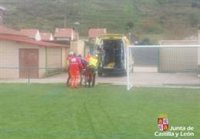 Auxiliada una senderista herida tras una caída en la Cascada de La Chorreta (Burgos)