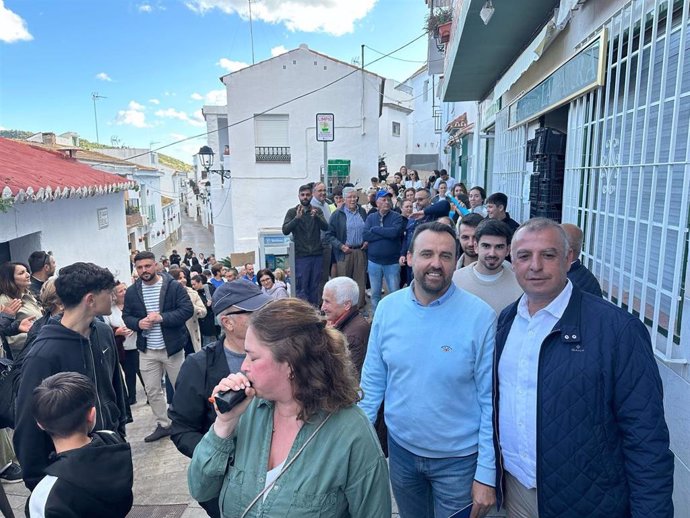 Manifestación este sábado en apoyo al actual alcalde, Víctor Martín.