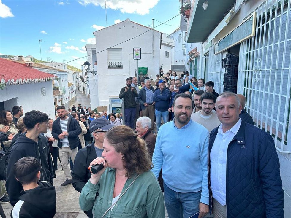 Manifestación este sábado en apoyo al actual alcalde, Víctor Martín.