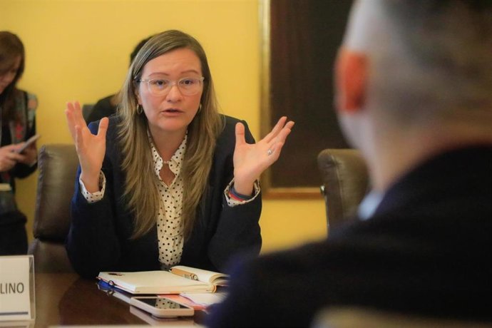 Archivo - La ministra de Comercio de Colombia, Cielo Rusinque