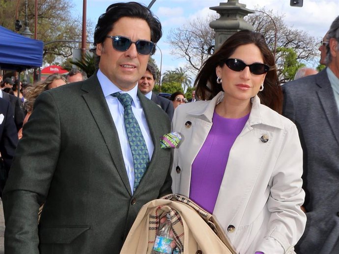 Francisco Rivera y Lourdes Montes no se han perdido la corrida del Domingo de Resurrección en La Mestranza