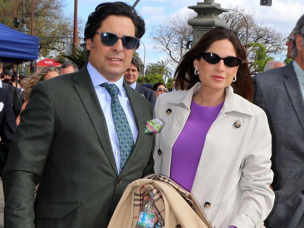 Francisco Rivera y Lourdes Montes no se han perdido la corrida del Domingo de Resurrección en La Mestranza