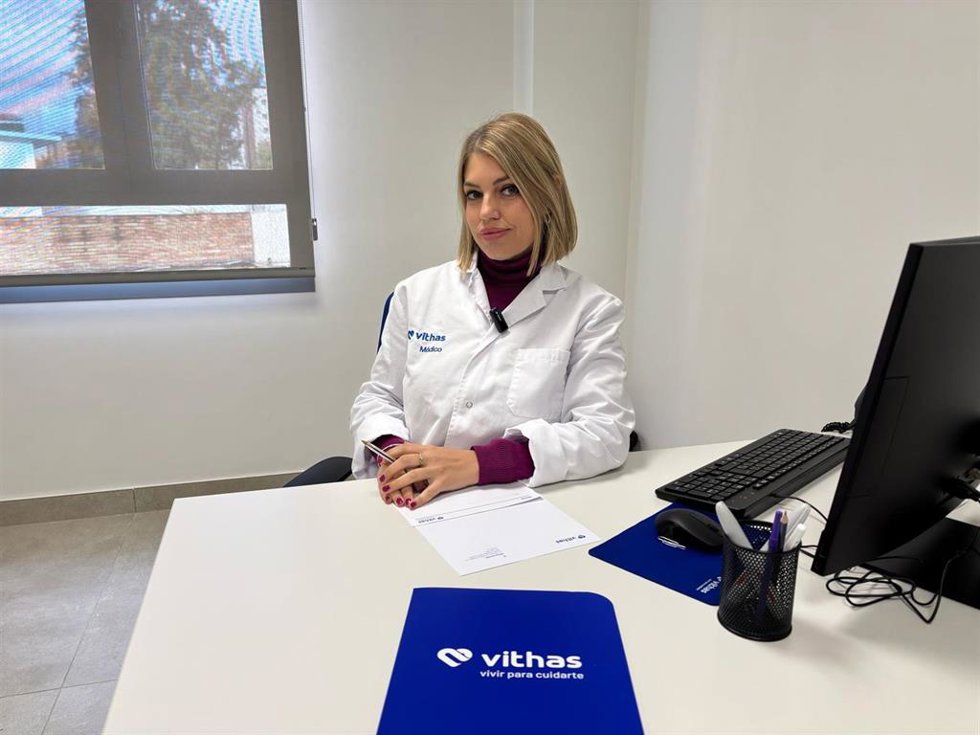 La doctora Sara Quinta, experta en medicina estética del centro Médico Vithas Nervión
