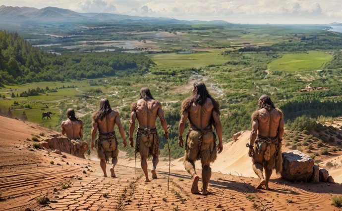 Archivo - Arquivo - O Homo sapiens se dispersou de ambientes em deterioração no sudeste da África para ambientes mais ideais na Ásia.