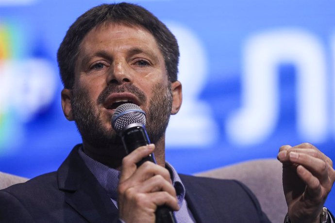 Archivo - El ministro de Finanzas de Israel, Bezalel Smotrich (archivo)
