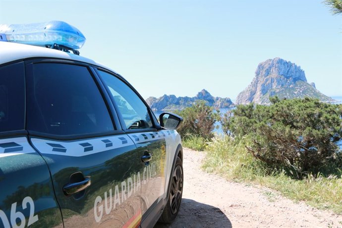 Coche de la Guardia Civil.