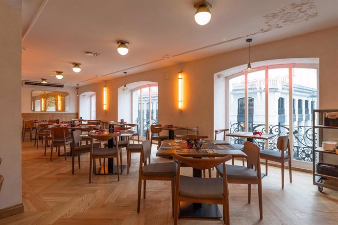 El interior del nuevo establecimiento de Goiko en Madrid.