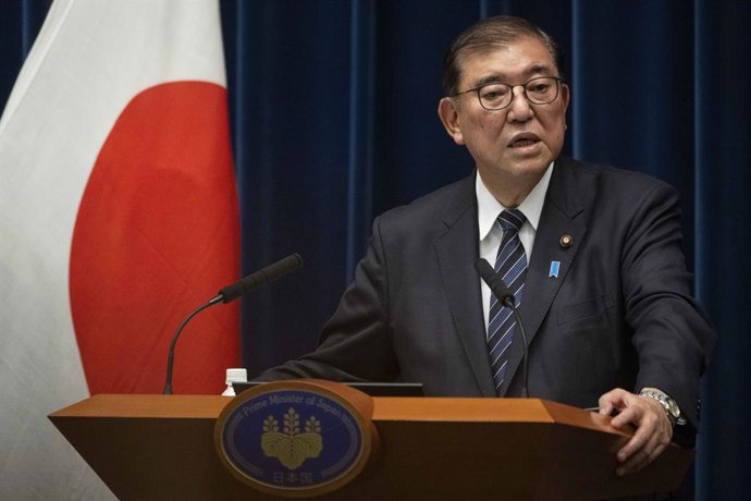 Archivo - Arquivo - Primeiro-ministro do Japão, Shigeru Ishiba.