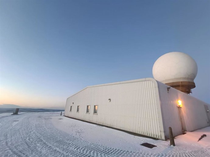 Archivo - Radar primario PSR3D de Indra