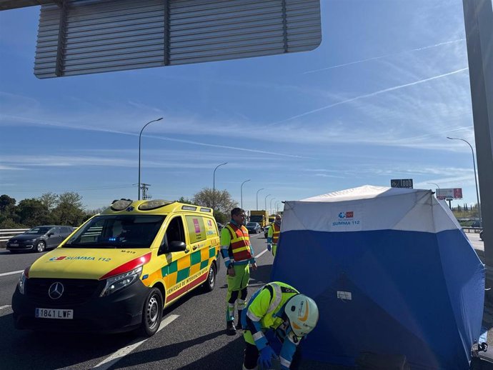 Accidente mortal en la A42
