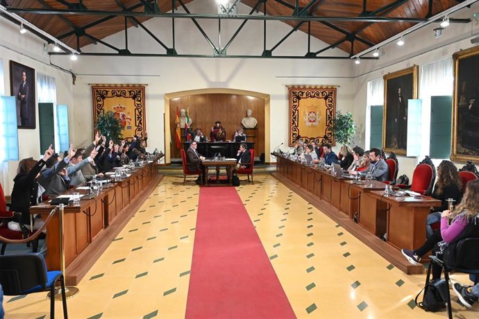 Pleno del Ayuntamiento de Linares