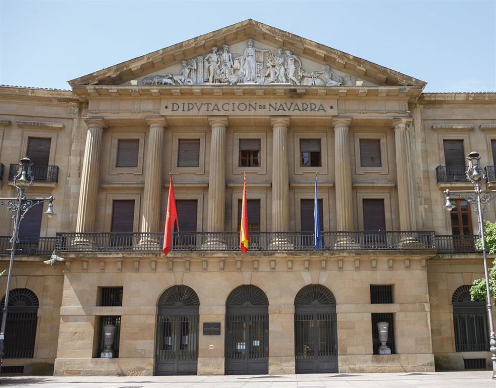 Archivo - Fachada del Palacio de Navarra