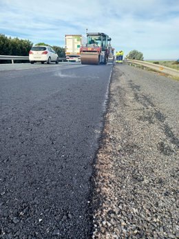 Obras en las autovías de Sevilla tras las lluvias de marzo