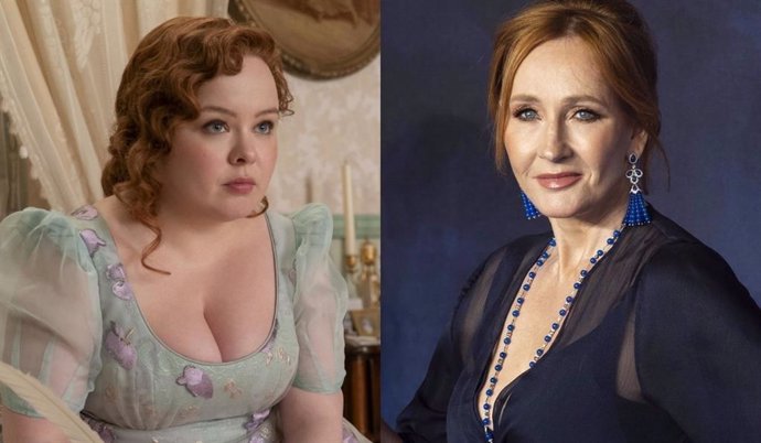 Nicola Coughlan (Los Bridgerton), contra la serie de Harry Potter por culpa de J.K. Rowling