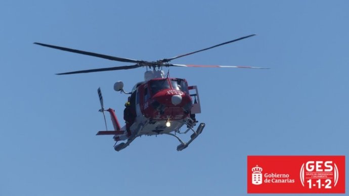Helicóptero medicalizado del GES