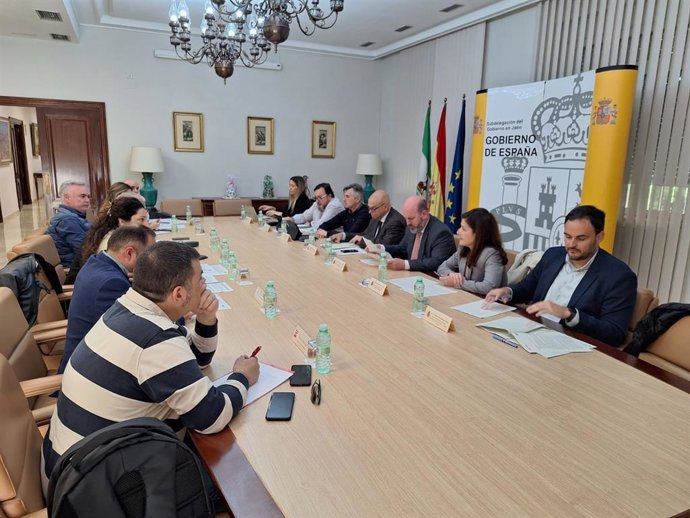 Reunión de la comisión provincial del PFEA en Jaén.