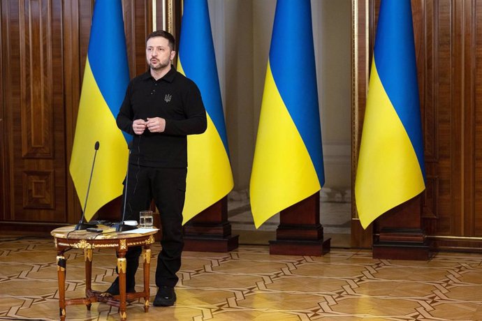 El presidente de Ucrania, Volodimir Zelenski