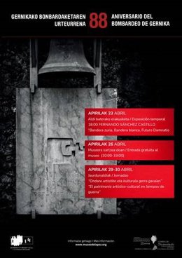 Gernikako Bakearen Museoak hainbat jarduerarekin gogoratu du bonbardaketaren 88. Urteurrena